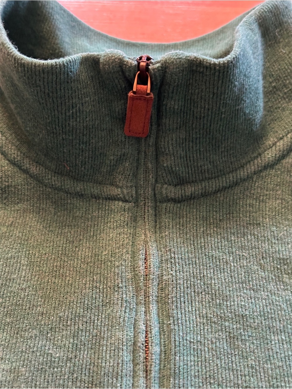 Polo by Ralph Lauren Men's Green Half-Zip Fleece Pullover LT Large Tall - Picture 13 of 15